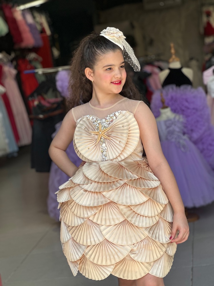 🧜♀️پیراهن دخترانه آریل🧜♀️ - Image 11