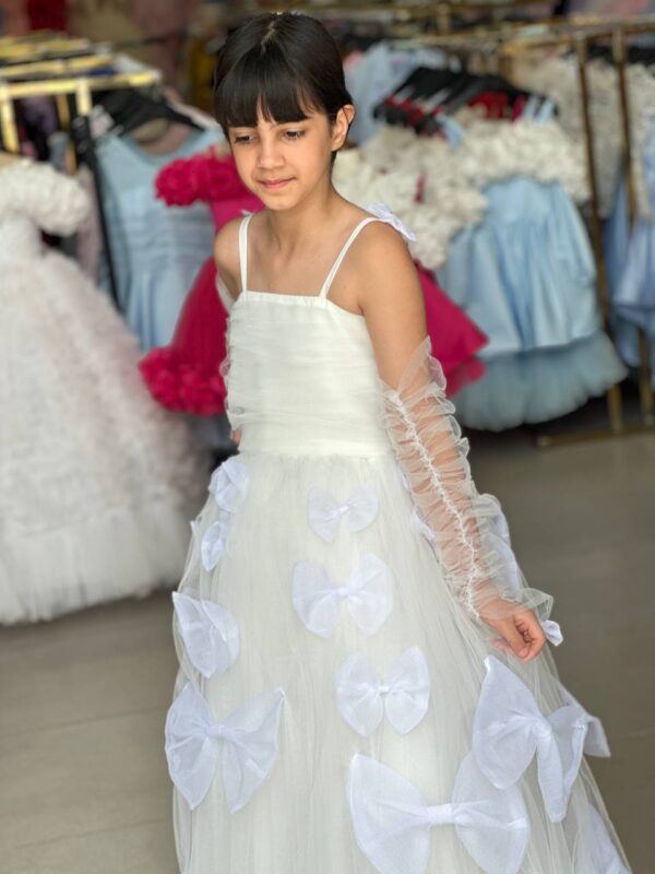 پیراهن دخترانه شاپرک - Image 5