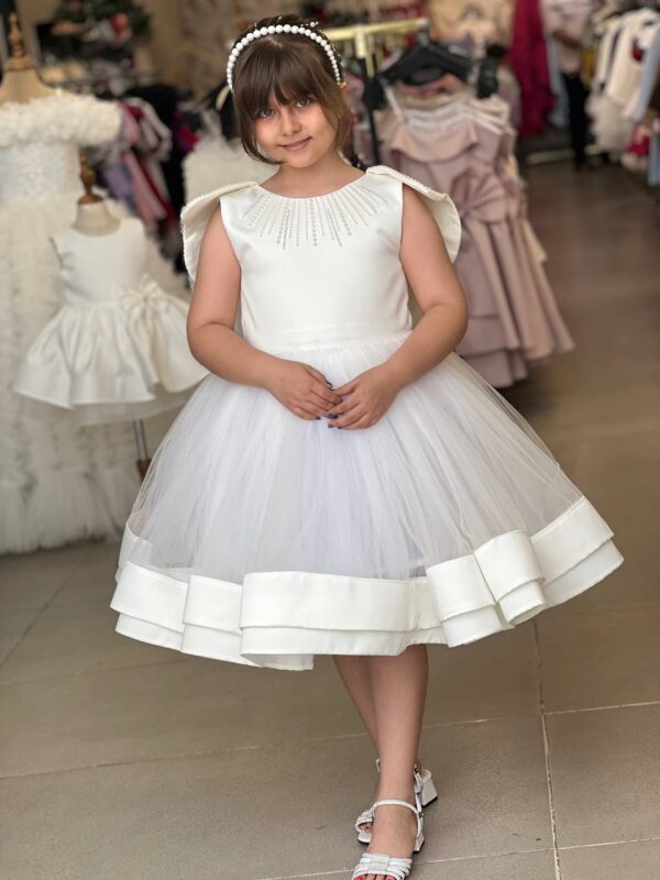 پیراهن دخترانه آوینا - Image 5