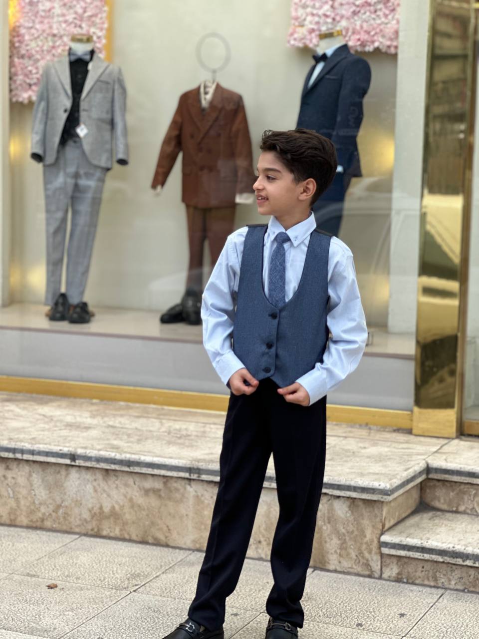 کت و شلوار پسرانه پندار سایز بزرگ - Image 15