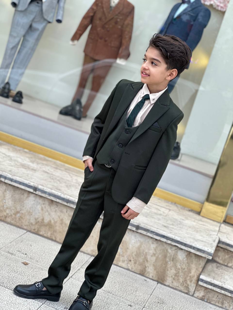 کت و شلوار پسرانه پندار سایز بزرگ - Image 14