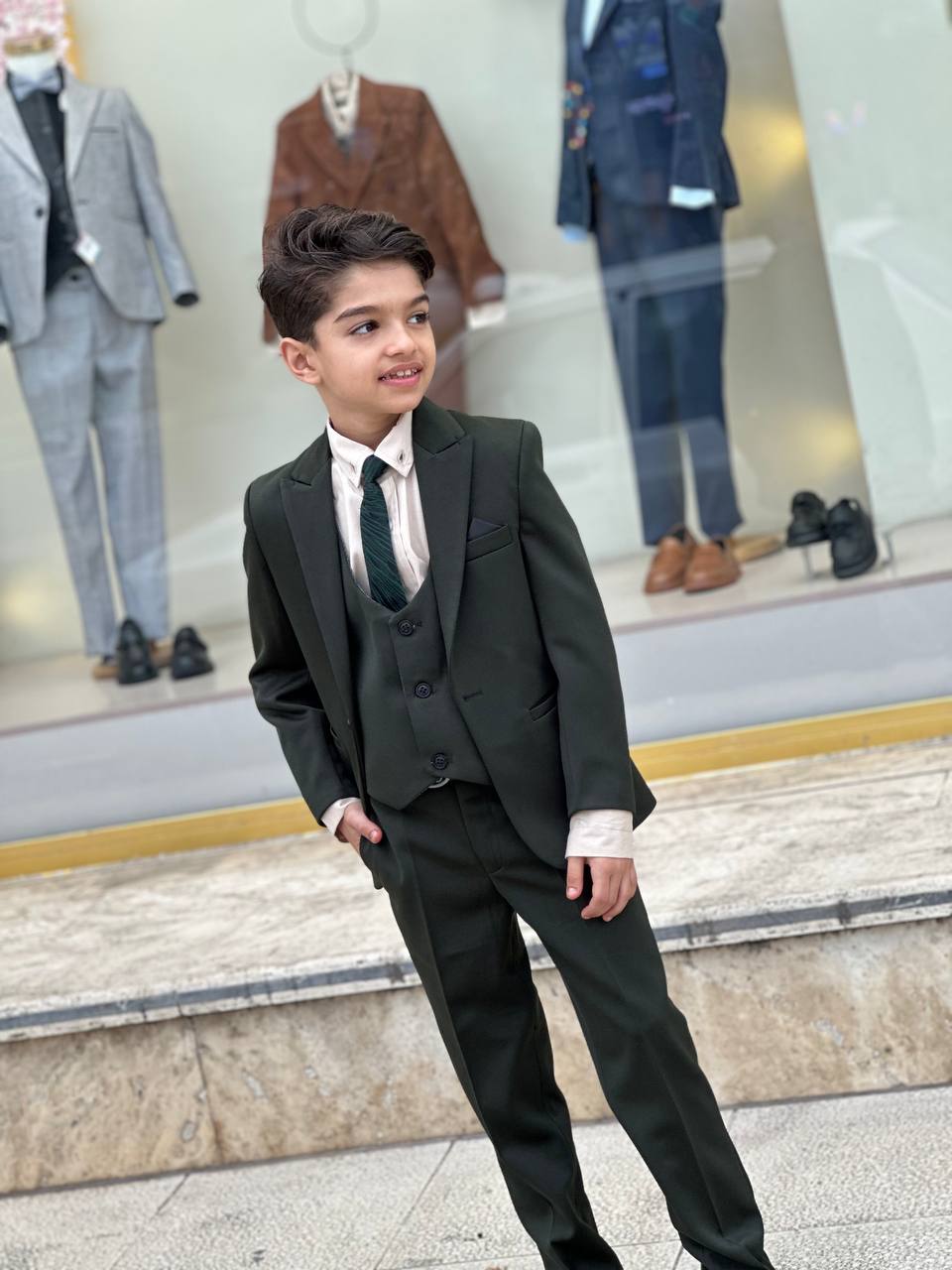 کت و شلوار پسرانه پندار سایز بزرگ - Image 12