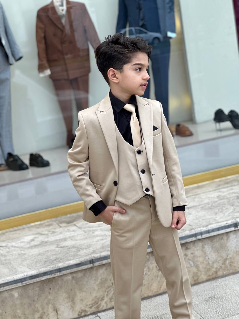 کت و شلوار پسرانه پندار سایز بزرگ - Image 8