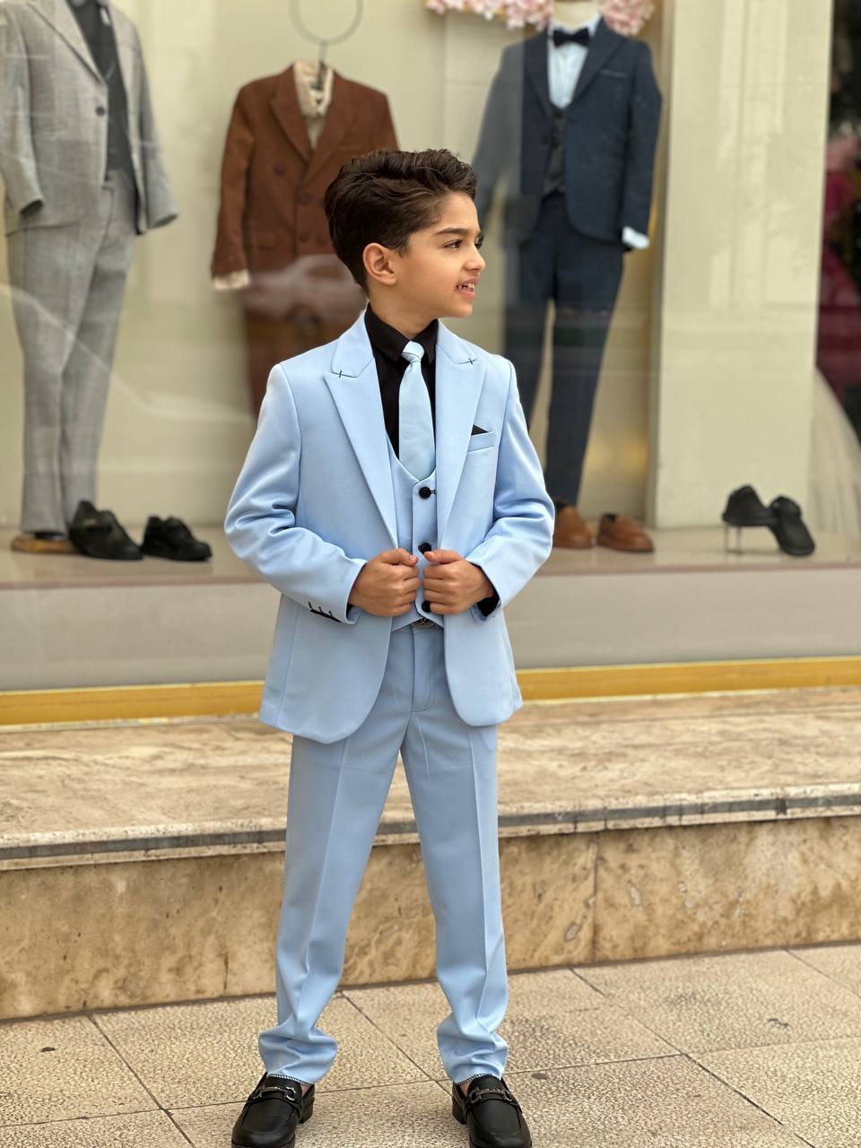 کت و شلوار پسرانه پندار سایز بزرگ - Image 2
