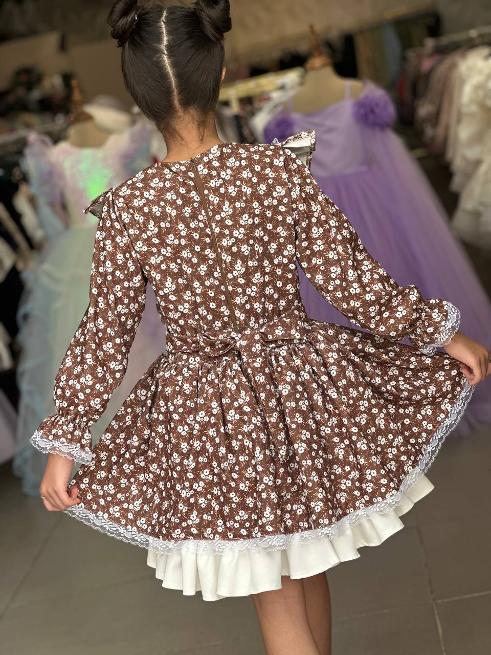 پیراهن دخترانه لونا - Image 3