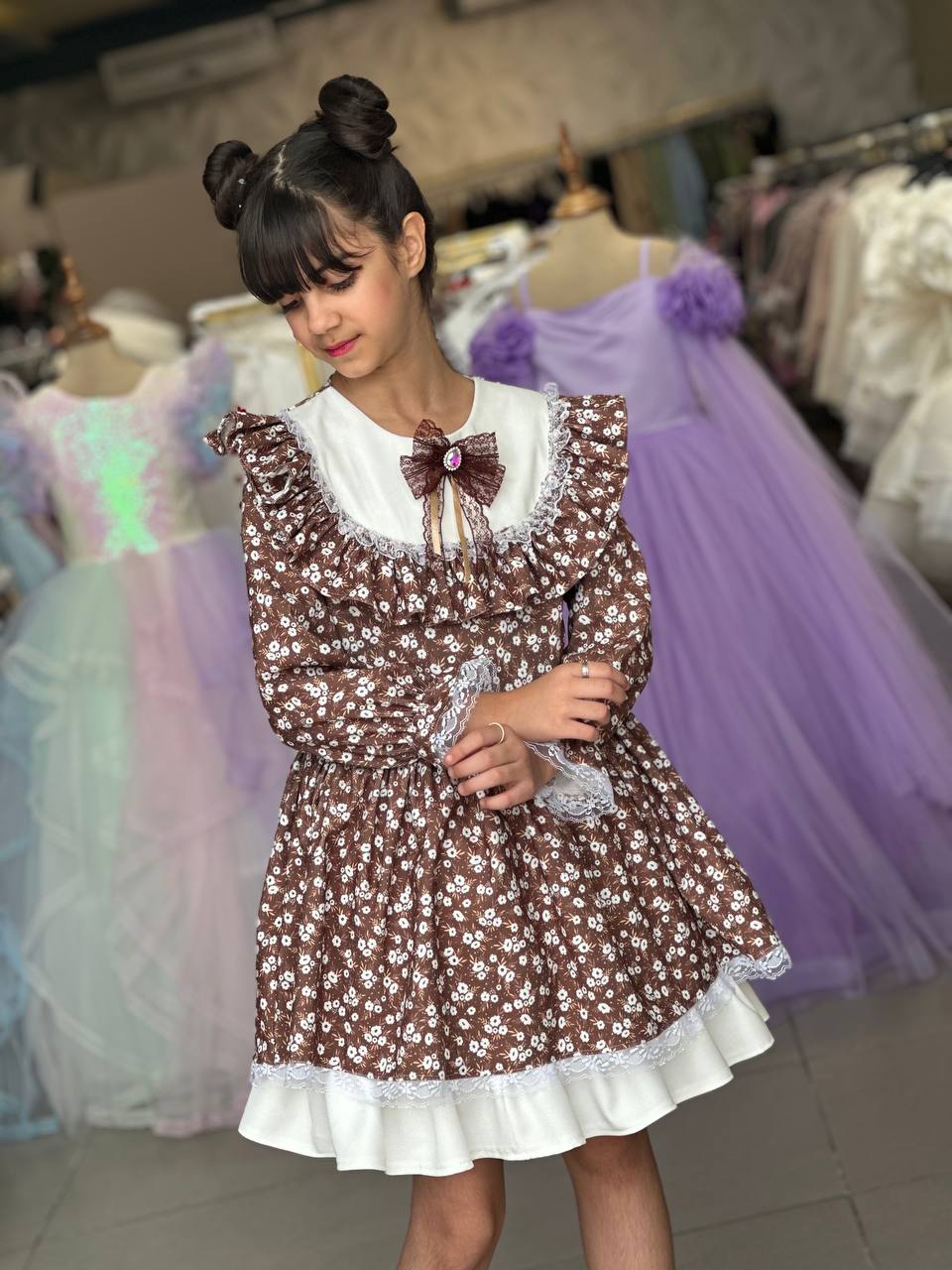 پیراهن دخترانه لونا - Image 7