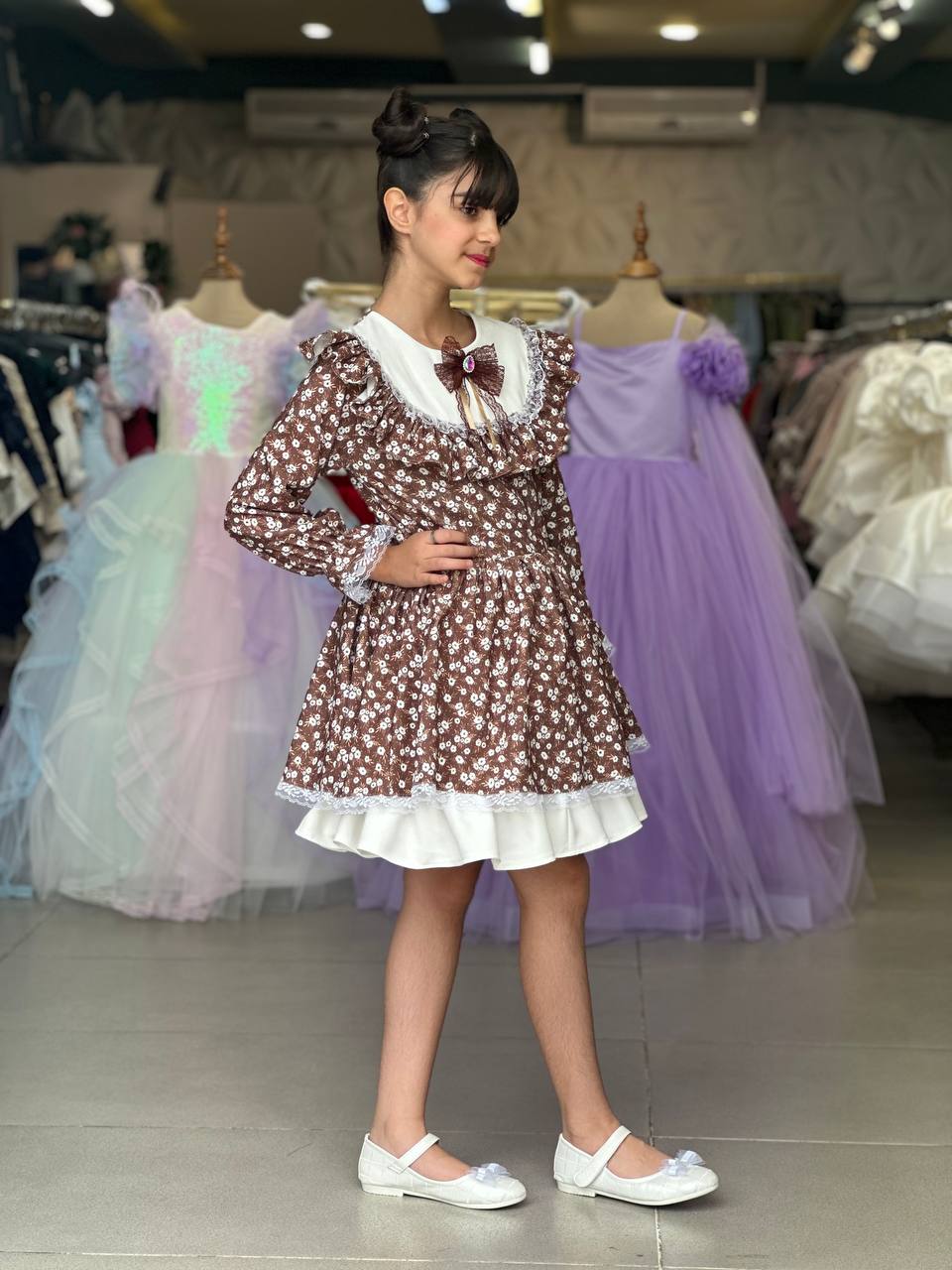 پیراهن دخترانه لونا - Image 4