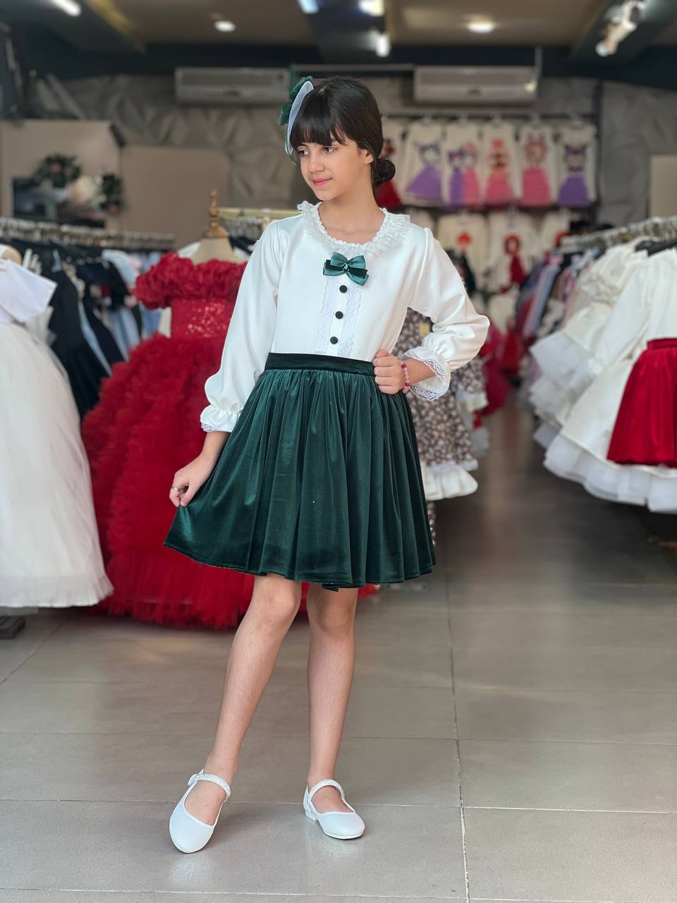 پیراهن و دامن دخترانه مریدا - Image 7