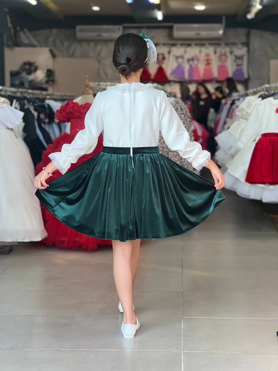 پیراهن و دامن دخترانه مریدا - Image 11