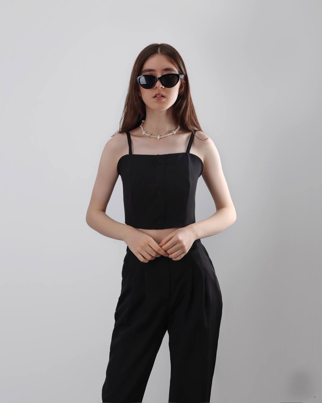 ست تا و کت وشلوار دخترانه سایز بزرگ - Image 10